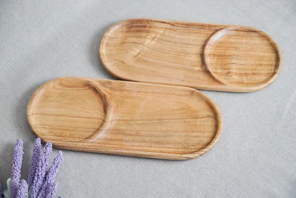 Khay ovan 2 ngăn gỗ Tràm